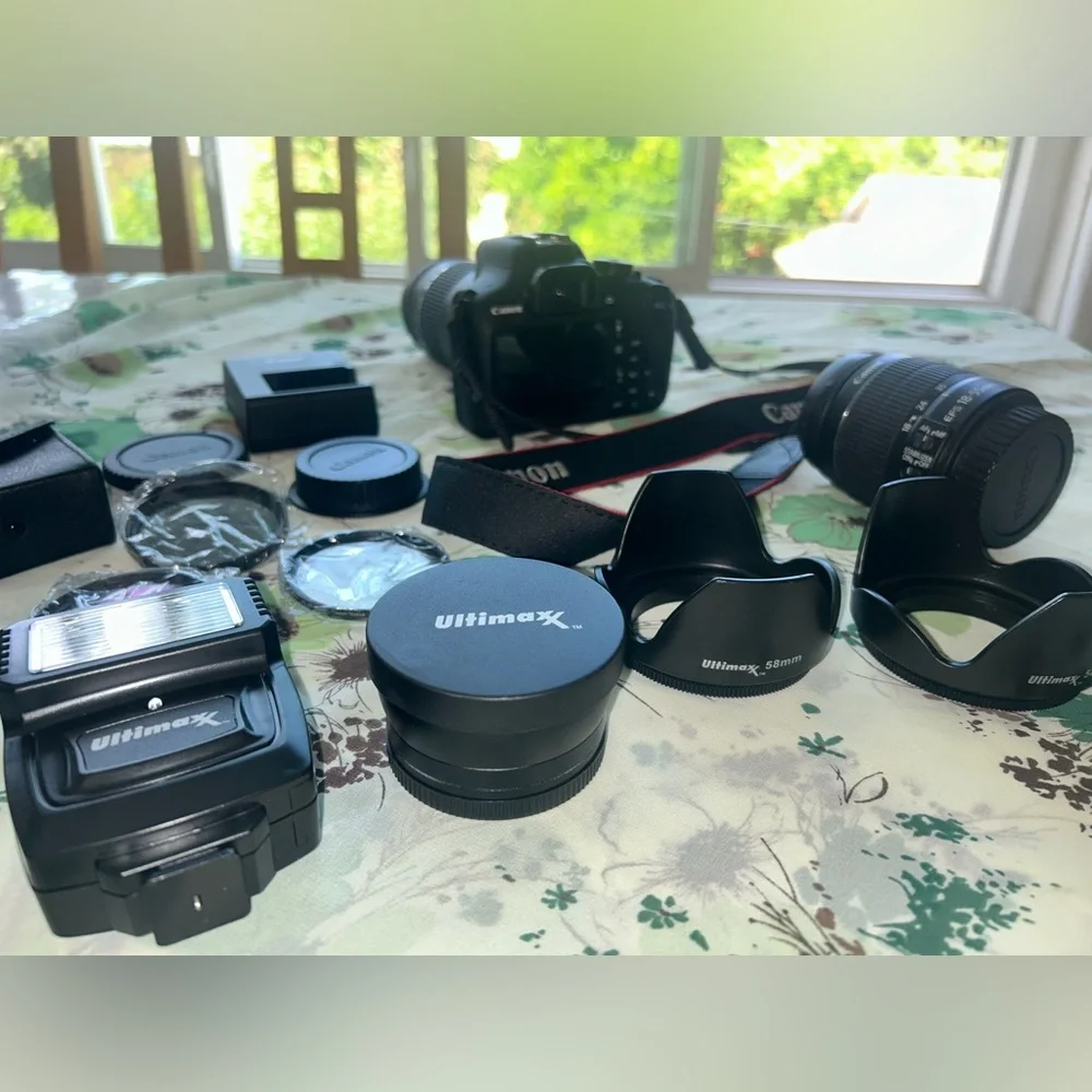 Canon EOS Rebel T7 Digital SLR Camera (BRAND NEW)